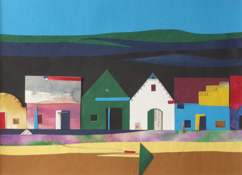 Collage 1 – 35 × 45 cm · 2018